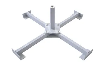 Основание Крест под плиту 40х40см. (850х850 мм, сталь) Основание Крест под плиту 40х40см. (850х850 мм, сталь)