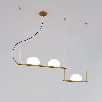 Подвесной светильник Eurosvet 70145/3 латунь