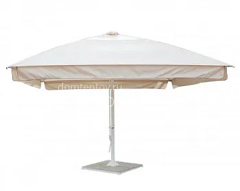 Зонт 4,0 х 4,0 м с воланом (стальной каркас)