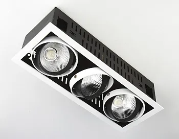 Влагозащищенный светильник Ambrella Light T813 BK/CH 312W 4200K Влагозащищенный светильник Ambrella Light T813 BK/CH 312W 4200K
