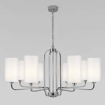 Подвесная люстра Eurosvet 60128/8 хром