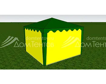 Стенка без окна 2,0х2,0 (к шатру 6-граней) Стенка без окна 2,0х2,0 (к шатру 6-граней)