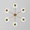 Люстра на штанге Eurosvet 60161/6 латунь Люстра на штанге Eurosvet 60161/6 латунь