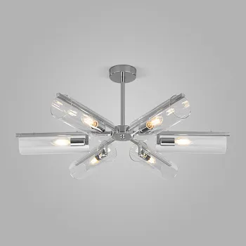 Люстра на штанге Eurosvet 70144/6 хром Люстра на штанге Eurosvet 70144/6 хром