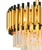 Каскадная люстра Natali Kovaltseva DARIAN 76017/5C GOLD Каскадная люстра Natali Kovaltseva DARIAN 76017/5C GOLD