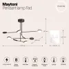 Люстра на штанге Maytoni MOD070PL-L48B3K