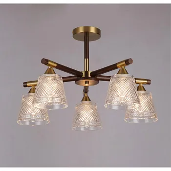 Люстра на штанге Omnilux OML-67607-05 Люстра на штанге Omnilux OML-67607-05