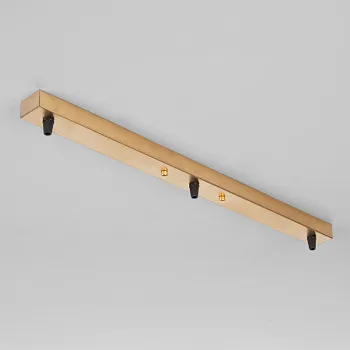 База накладная Eurosvet A057626 / Планка для подвесных светильников бронза