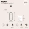 Подвесной светильник Maytoni MOD013PL-02B