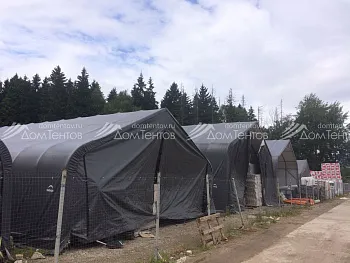 Тентовый ангар 8,6 х 12,2 х 6,1 м Тентовый ангар 8,6 х 12,2 х 6,1 м