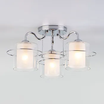 Люстра на штанге Eurosvet 30160/3 хром Люстра на штанге Eurosvet 30160/3 хром