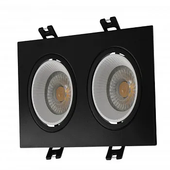 Встраиваемый светильник Denkirs DK3072-BK+WH Встраиваемый светильник Denkirs DK3072-BK+WH