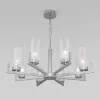 Подвесная люстра Eurosvet 60133/8 серебро