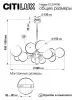 Люстра на штанге Citilux CL204190 Люстра на штанге Citilux CL204190