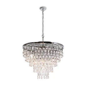 Каскадная люстра Maytoni MOD091PL-09CH Каскадная люстра Maytoni MOD091PL-09CH