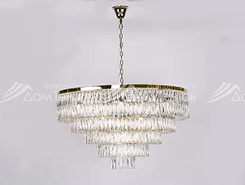 Каскадная люстра Newport 10129+17/C gold Каскадная люстра Newport 10129+17/C gold