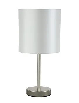 Настольная лампа Crystal Lux SERGIO LG1 NICKEL Настольная лампа Crystal Lux SERGIO LG1 NICKEL