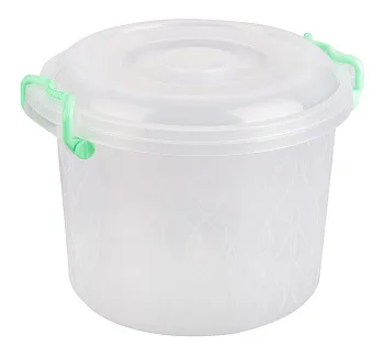 Контейнер круглый с ручк 8л(А) с/к М098