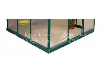 Пандус к теплице G 1001 F-D темно-зеленый Пандус к теплице G 1001 F-D темно-зеленый