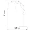 Настольная лампа ARTE Lamp A5700LT-1WH Настольная лампа ARTE Lamp A5700LT-1WH
