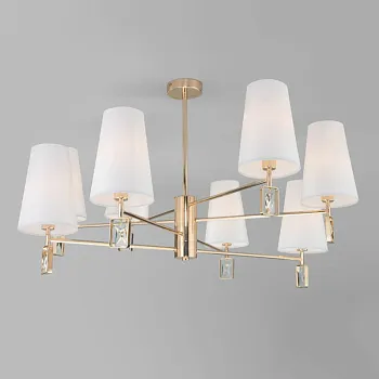 Люстра на штанге Eurosvet 60137/8 золото Люстра на штанге Eurosvet 60137/8 золото