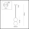 Подвесной светильник Odeon Light 4980/1B