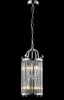 Подвесной светильник Crystal Lux TADEO SP4 D200 CHROME/TRANSPARENTE