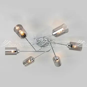 Накладная люстра Eurosvet 30167/6 хром