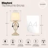 Настольная лампа Maytoni ARM172-01-G Настольная лампа Maytoni ARM172-01-G