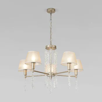 Подвесная люстра Eurosvet 60148/5 матовое золото