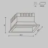 Влагозащищенный светильник Maytoni Technical DL056-8W3-4-6K-B Влагозащищенный светильник Maytoni Technical DL056-8W3-4-6K-B