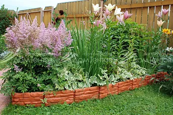 Б-08 Бордюр "Дикий камень" 15х310см