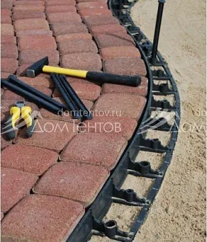 Пластиковый бордюр ПБ-45/90