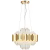 Каскадная люстра Natali Kovaltseva RIVERA 81443/6C GOLD