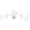 Спот ARTE Lamp A3115PL-3SS Спот ARTE Lamp A3115PL-3SS