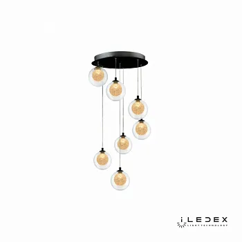 Каскадная люстра iLedex C4457-7R CR Каскадная люстра iLedex C4457-7R CR