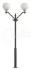 Стальной фонарный столб Т-08-2 со светильниками