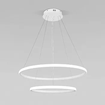 Каскадная люстра Eurosvet 90264/2 белый Каскадная люстра Eurosvet 90264/2 белый