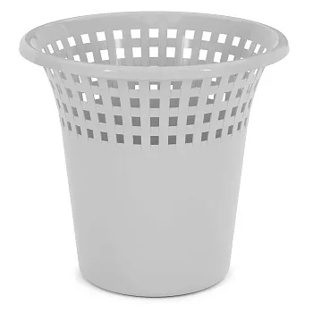 Корзина для бумаг св.серый М6982