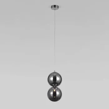 Подвесной светильник Eurosvet 50092/1 хром/дымчатый