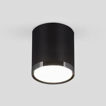 Накладной светильник Elektrostandard DLR024 6W 4200K черный матовый