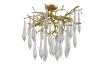 Люстра на штанге Crystal Lux REINA PL5 D600 GOLD PEARL
