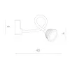 Бра ARTE Lamp A4107AP-1BK
