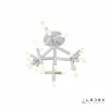 Люстра на штанге iLedex FS-017-X25 WH