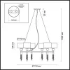 Подвесная люстра LUMION 4516/6