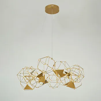 Подвесная люстра Eurosvet 90369/12 медь