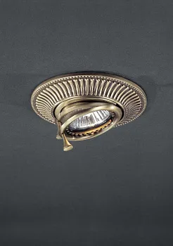 Встраиваемый светильник Reccagni Angelo Spot 1082 Bronzo