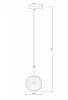 Подвесной светильник Freya FR6002PL-L15BS