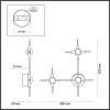Бра Odeon Light 3906/9WL