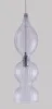 Подвесной светильник Crystal Lux IRIS SP1 B TRANSPARENT